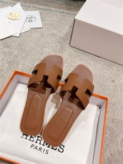 hermes oran ebay|Hermes oran sandals with heels.